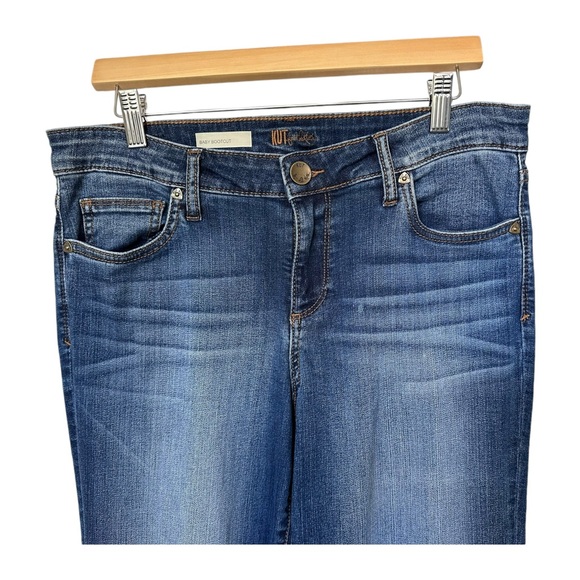 Kut from the Kloth Baby Bootcut Jeans Mid Rise Zip & Button  Size 10S - Picture 3 of 11